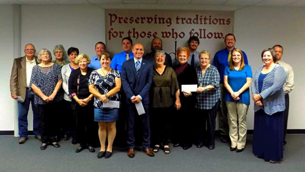 Representatives of GACF 2016 grant recipients pose at the GACF Grant Reception